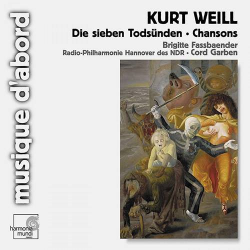 Tamanhos, Medidas e Dimensões do produto CD Kurt Weill - Die Sieben Todsunden