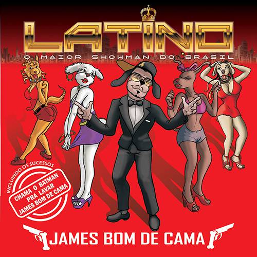 Tamanhos, Medidas e Dimensões do produto CD - Latino - James Bom de Cama