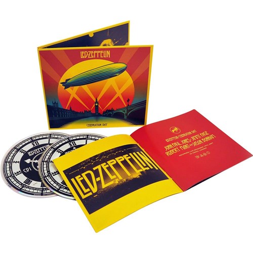 Tamanhos, Medidas e Dimensões do produto CD Led Zeppelin - Celebration Day (Duplo)