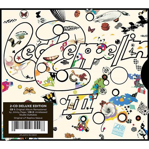 Tamanhos, Medidas e Dimensões do produto CD - Led Zeppelin Deluxe III (Duplo)