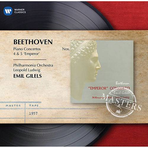 Tamanhos, Medidas e Dimensões do produto CD - Leopold Ludwig: Beethoven - Piano Concertos Nº 4 & 5