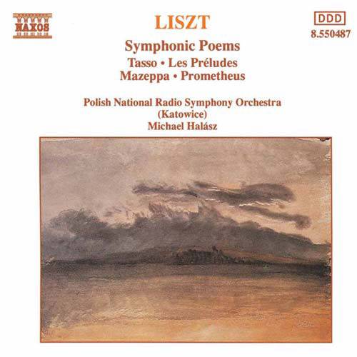 Tamanhos, Medidas e Dimensões do produto CD Liszt - Symphonic Poems