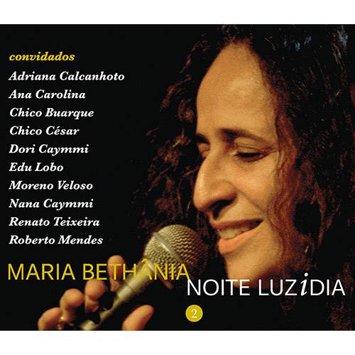 Tamanhos, Medidas e Dimensões do produto CD - Maria Bethânia - Noite Luzidia - Vol. 2