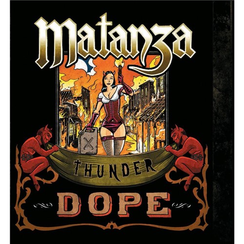 Tamanhos, Medidas e Dimensões do produto CD Matanza - Thunder Dope