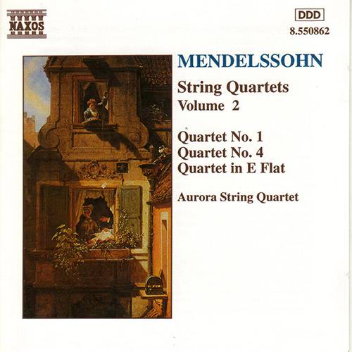 Tamanhos, Medidas e Dimensões do produto CD Mendelssohn - String Quartets - Volume 2