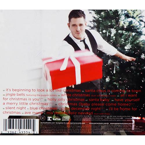 Tamanhos, Medidas e Dimensões do produto CD Michael Bublé - Christmas