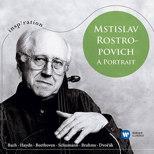 Tamanhos, Medidas e Dimensões do produto CD - Mstislav Rostropovich: a Portrait