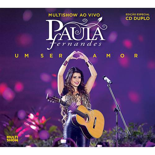 Tamanhos, Medidas e Dimensões do produto CD Multishow ao Vivo Paula Fernandes - um Ser Amor (Duplo)