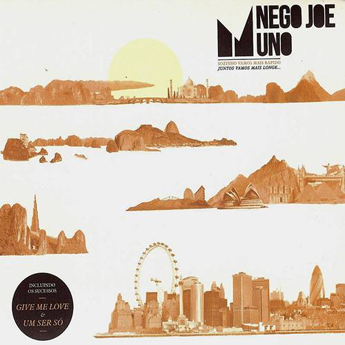 Tamanhos, Medidas e Dimensões do produto CD Nego Joe - Uno