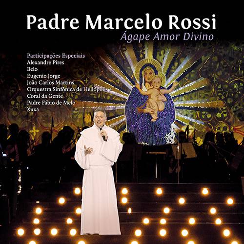 Tamanhos, Medidas e Dimensões do produto CD Padre Marcelo Rossi - Ágape: Amor Divino