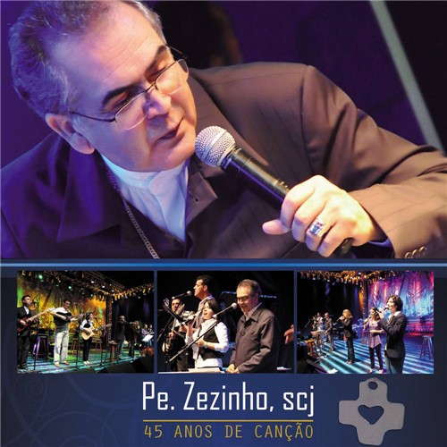Tamanhos, Medidas e Dimensões do produto CD Padre Zezinho-Scj 45 Anos de Canção - ao Vivo