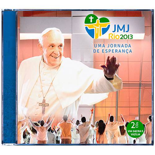 Tamanhos, Medidas e Dimensões do produto CD - Papa Francisco - uma Jornada de Esperança (Duplo)