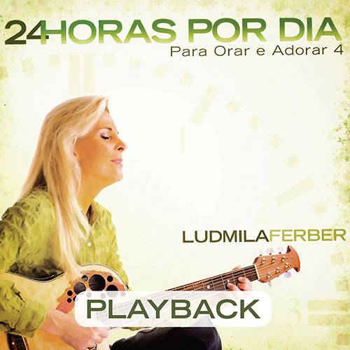 Tamanhos, Medidas e Dimensões do produto CD - Pastora Ludmila Ferber - 24 Horas - Playback