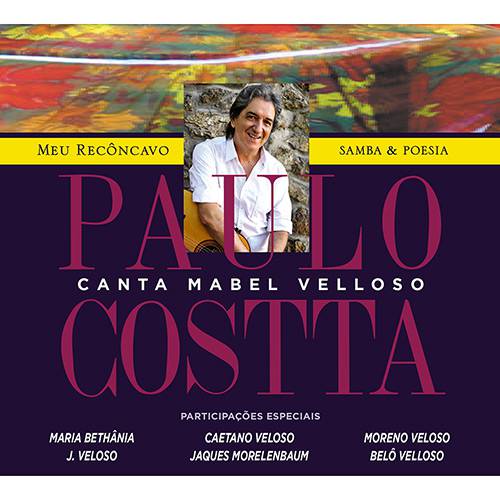 Tamanhos, Medidas e Dimensões do produto CD - Paulo Costta Canta Mabel Velloso: Meu Recôncavo - Samba & Poesia
