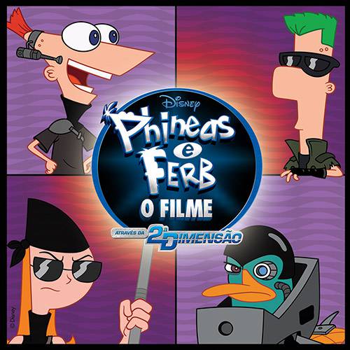 Tamanhos, Medidas e Dimensões do produto CD Phineas And Ferb - Através da Segunda Dimensão