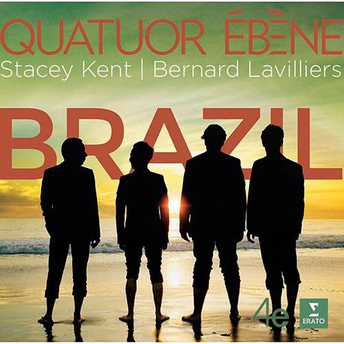 Tamanhos, Medidas e Dimensões do produto CD - Quatuor Ébène - Stacey Kent, Bernard Laveilliers - Brazil