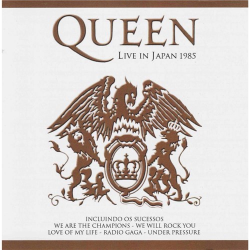 Tamanhos, Medidas e Dimensões do produto CD Queen - Live In Japan 1985