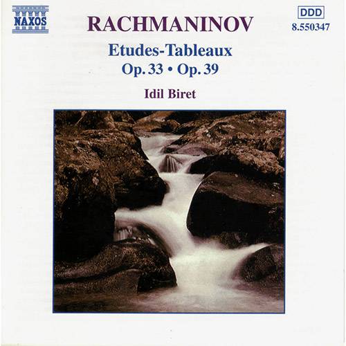 Tamanhos, Medidas e Dimensões do produto CD Rachmaninov - Etudes Tableaux Op33
