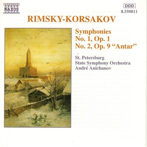 Tamanhos, Medidas e Dimensões do produto CD Rimsky-Korsakov - Symphonies Nos. 1, Op. 1 & Nos. 2, Op. 9 "Antar"