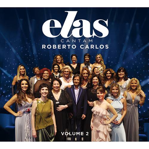Tamanhos, Medidas e Dimensões do produto CD Roberto Carlos - Elas Cantam Roberto Carlos (Volume 2)