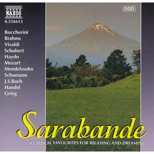 Tamanhos, Medidas e Dimensões do produto CD Sarabande - Various Composers