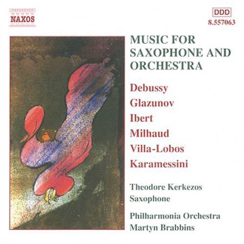 Tamanhos, Medidas e Dimensões do produto CD Saxophone Concertos - Various Composers