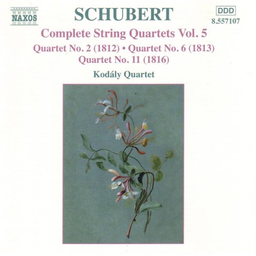 Tamanhos, Medidas e Dimensões do produto CD Schubert - Complete String Quartets - Vol. 5