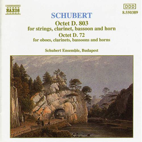 Tamanhos, Medidas e Dimensões do produto CD Schubert - Octets D72 803