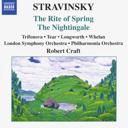 Tamanhos, Medidas e Dimensões do produto CD Stravinsky The Rite Of Spring - The Nightingale - Trífonova, Tear, Longworth, Whelan - London Symphony Orchestra, Philharmonia Orchestra - Robert Craft