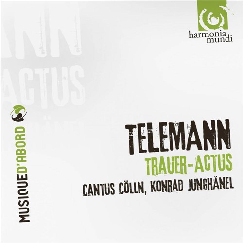 Tamanhos, Medidas e Dimensões do produto CD Telemann - Trauer-Actus