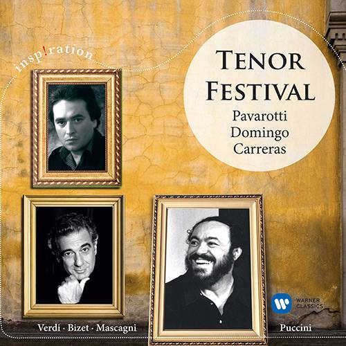 Tamanhos, Medidas e Dimensões do produto CD Tenor Festival - Pavarotti, Domingo & Carreras