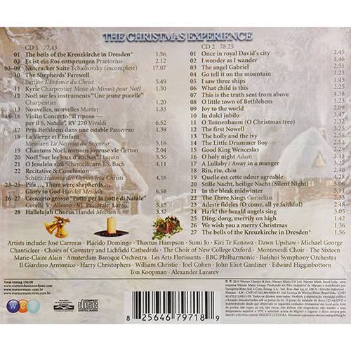 Tamanhos, Medidas e Dimensões do produto CD The Christmas Experience - Vários