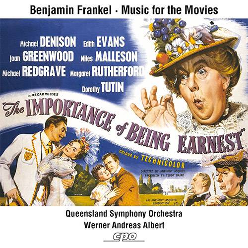 Tamanhos, Medidas e Dimensões do produto CD - The Importance Of Being Earnest - Benjamim Frankel's Music For The Movies