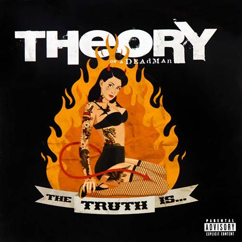 Tamanhos, Medidas e Dimensões do produto CD Theory Of a Deadman - The Truth Is...