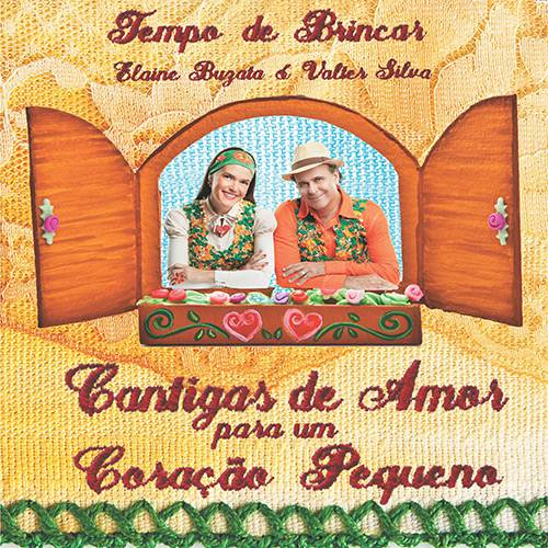 Tamanhos, Medidas e Dimensões do produto CD Valter Silva e Elaine Buzato - Cantigas de Amor para um Coração Pequeno