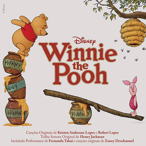 Tamanhos, Medidas e Dimensões do produto CD Winnie The Pooh