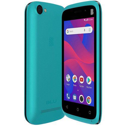 Tamanhos, Medidas e Dimensões do produto Celular Smartphone Blu Advance L4 A350i Dual Sim 3G 8gb Android 8.1 GO Edition - Azul