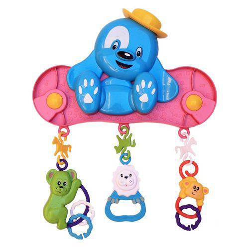 Tamanhos, Medidas e Dimensões do produto Centro de Atividades Infantil Mobile Baby Gym Pet - Cachorro Azul - Calesita 909