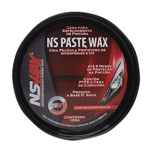 Tamanhos, Medidas e Dimensões do produto Cera em Pasta Paste Wax 100g NSWAX