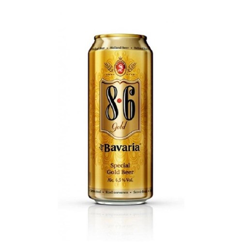 Tamanhos, Medidas e Dimensões do produto Cerveja 8.6 Gold Lata 500ml
