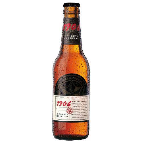 Tamanhos, Medidas e Dimensões do produto Cerveja Estrella Galicia 1906 Reserva Especial 330ml