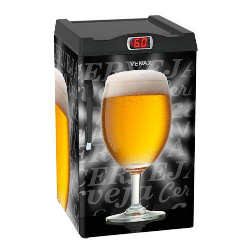 Tamanhos, Medidas e Dimensões do produto Cervejeira Venax Expm 100L Copo Taça Preta 110V