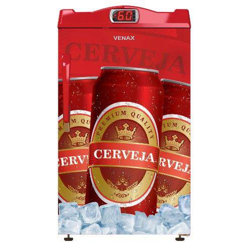 Tamanhos, Medidas e Dimensões do produto Cervejeira Venax Expm100l 82 Litros Vermelho Cerveja Premium 110V