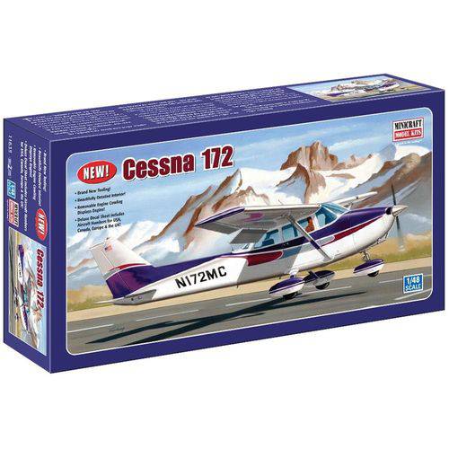 Tamanhos, Medidas e Dimensões do produto Cessna 172 - 1/48 - Minicraft 11635