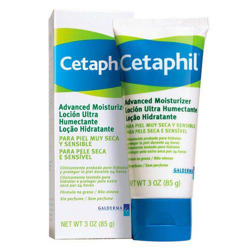 Tamanhos, Medidas e Dimensões do produto Cetaphil Advanced Pele Seca e Sensível - Loção Hidratante 85g