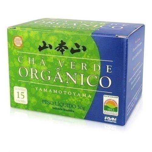Tamanhos, Medidas e Dimensões do produto Cha Verde Organico 15 X 2g Yamamotoyama