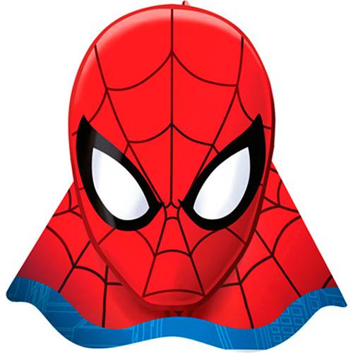Tamanhos, Medidas e Dimensões do produto Chapéu de Aniversário Ultimate Spider Man com 8 Unidades - Regina Festas