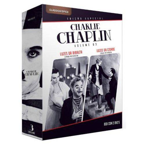 Tamanhos, Medidas e Dimensões do produto Charles Chaplin - Edição Especial - Volume 3