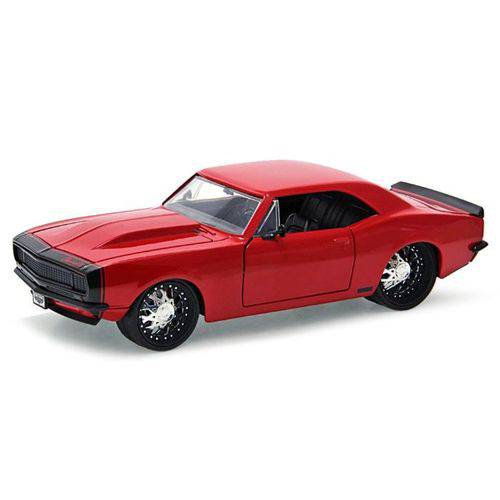 Tamanhos, Medidas e Dimensões do produto Chevy Camaro 1967 Jada Toys 1:24 Vermelho