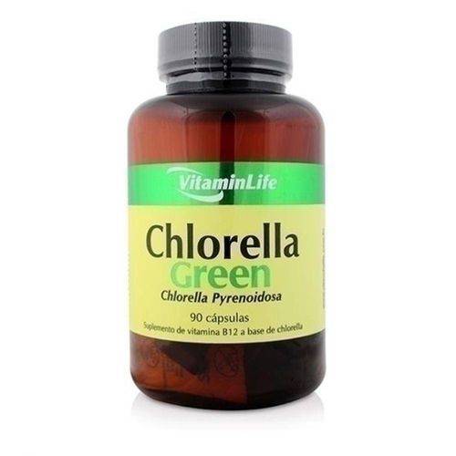 Tamanhos, Medidas e Dimensões do produto Chlorella Green 350mg 90 Capsulas Vitaminlife